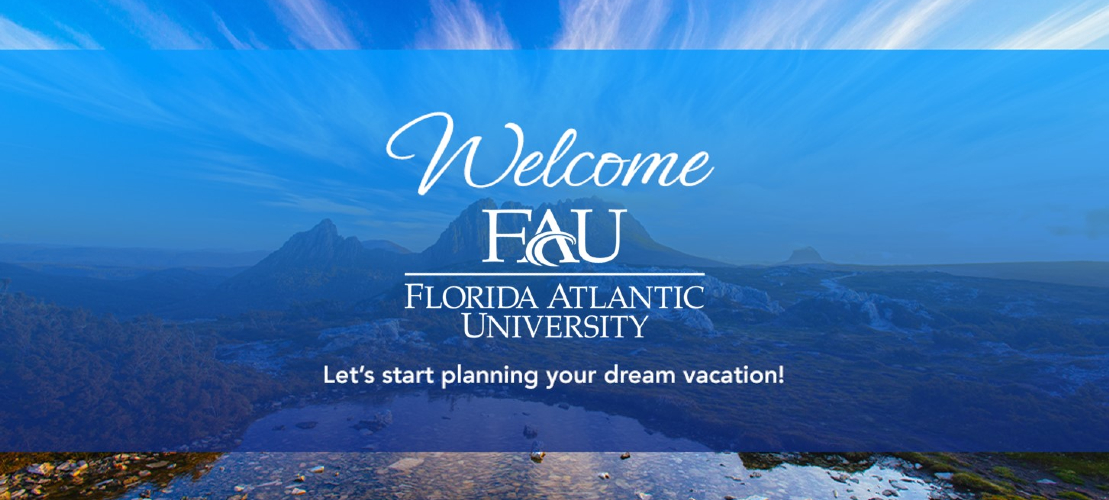 Welcome to Florida Atlantic University